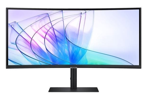 Samsung 34" ViewFinity S50GC UWQHD Ultra 3000:1 100Hz 3440x1440 21:9 5ms 350 cd/㎡ HDR10 VA DP HDMI USB-C Hub LAN Webcam Tilt HAS Swivel VESA 3YR