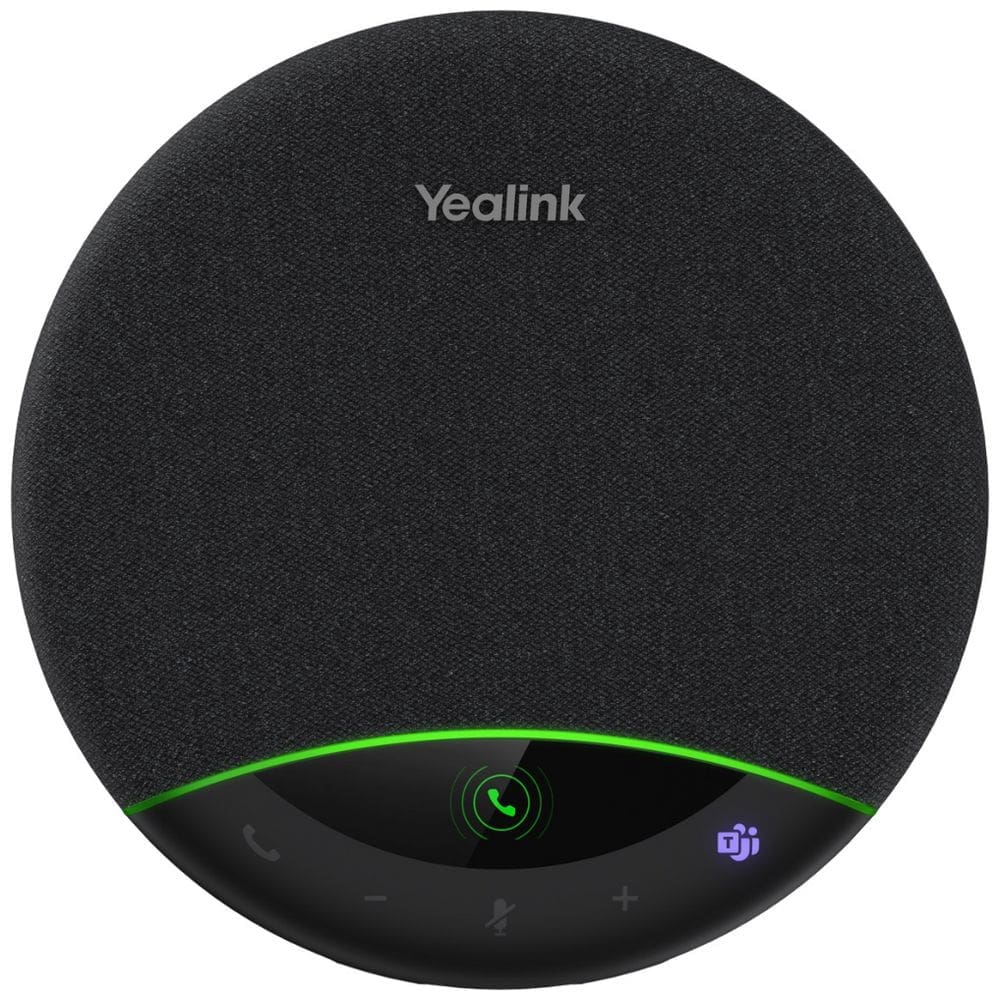 Yealink SP96 USB-C/A, AI Noise Cancellation, ·6 Mic for 5m All-round Voice Pick Up, 65 mm Speaker, Full Duplex Audio Echo Cancellation