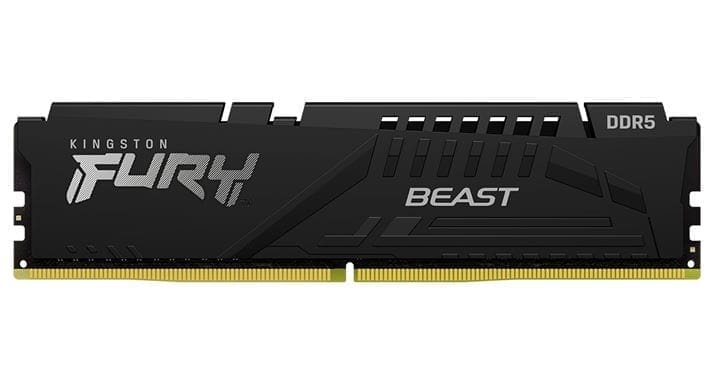 Kingston 32GB (1x32GB) DDR5 5600MT/s CL36 FURY Beast Black EXPO Memory