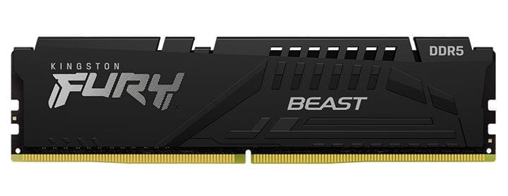 Kingston 16GB (1x16GB) DDR5 5600MT/s CL36 FURY Beast Black EXPO Memory