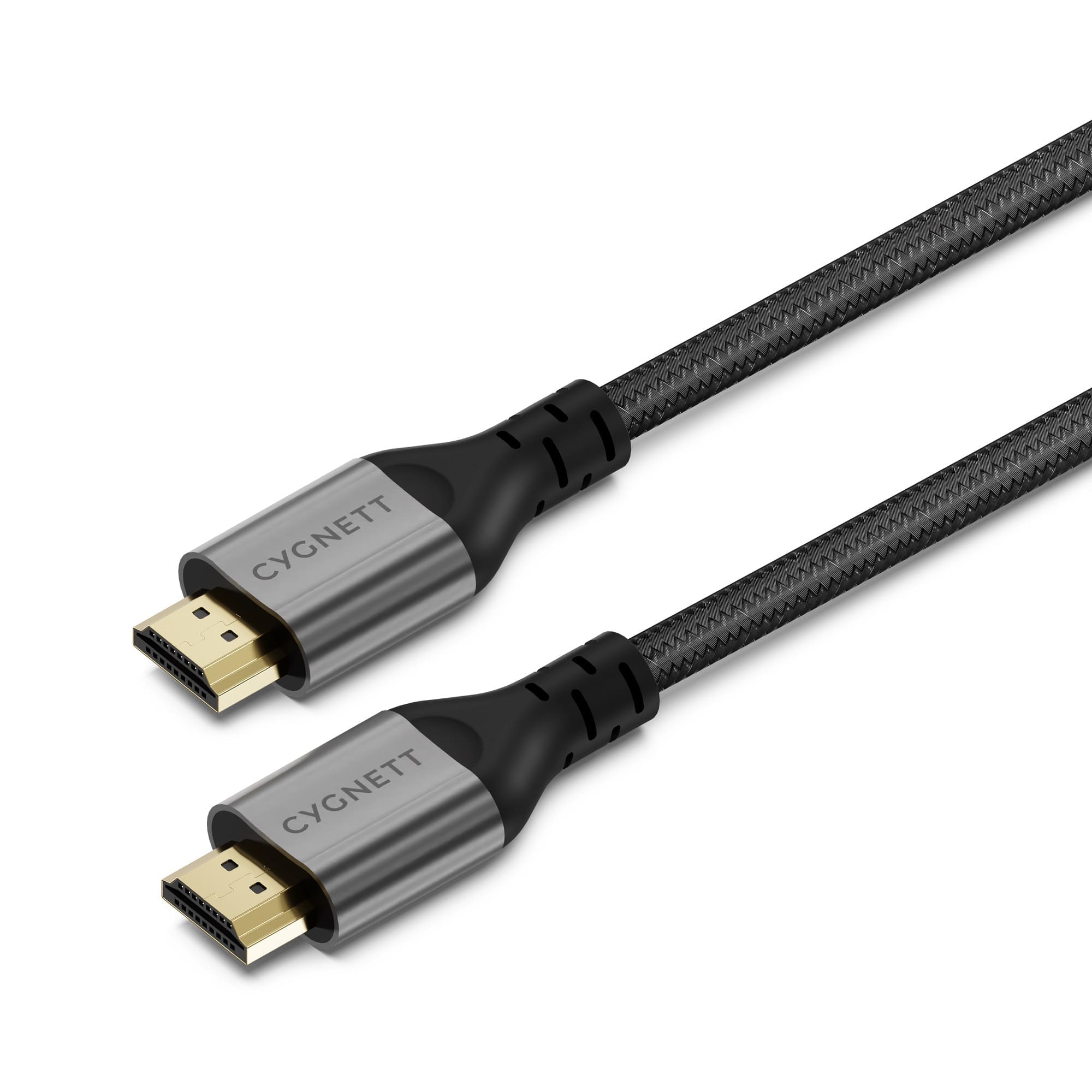 Cygnett Unite 8K HDMI TO HDMI Cable (1.5M) - Black(CY4532CYHDC) Braided,Supports 8k(60hz) 4k(120hz),48Gbps Bandwidth, 2 Years Warranty