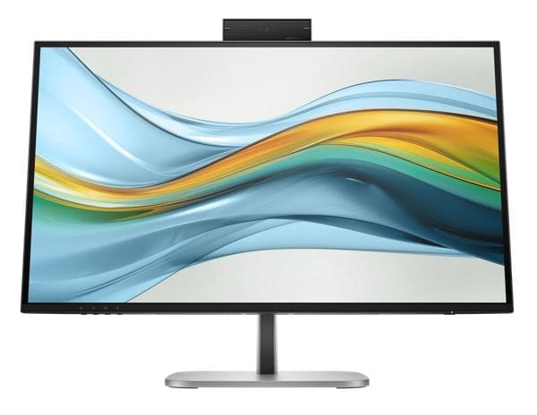 HP Series 5 Pro 527PM 27" 100Hz QHD Monitor 2.5K 2560x1440 16:9 5ms Height Adjustable Tilt Swivel Pivot 2xDP HDMI 1xUSB-C 100W PD Webcam LAN SPK VESA