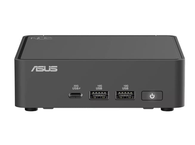 ASUS NUC 15 Pro Mini PC Barebone Kit - Intel Core 5-210H Processor 25W - SLIM, 2x DDR5 SODIMM Slots, Dual M.2 PCIE4