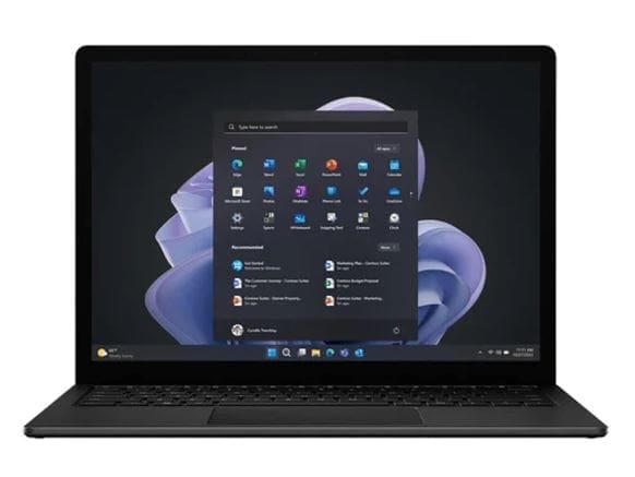 Microsoft Surface Laptop 5 13.5" Touch Intel Core i7-1265U 16GB 512GB SSD WIN 11 DG 10 PRO Iris Xe Graphics USB-C TB4 WIFI6 BT 18.5hr Black 1yr