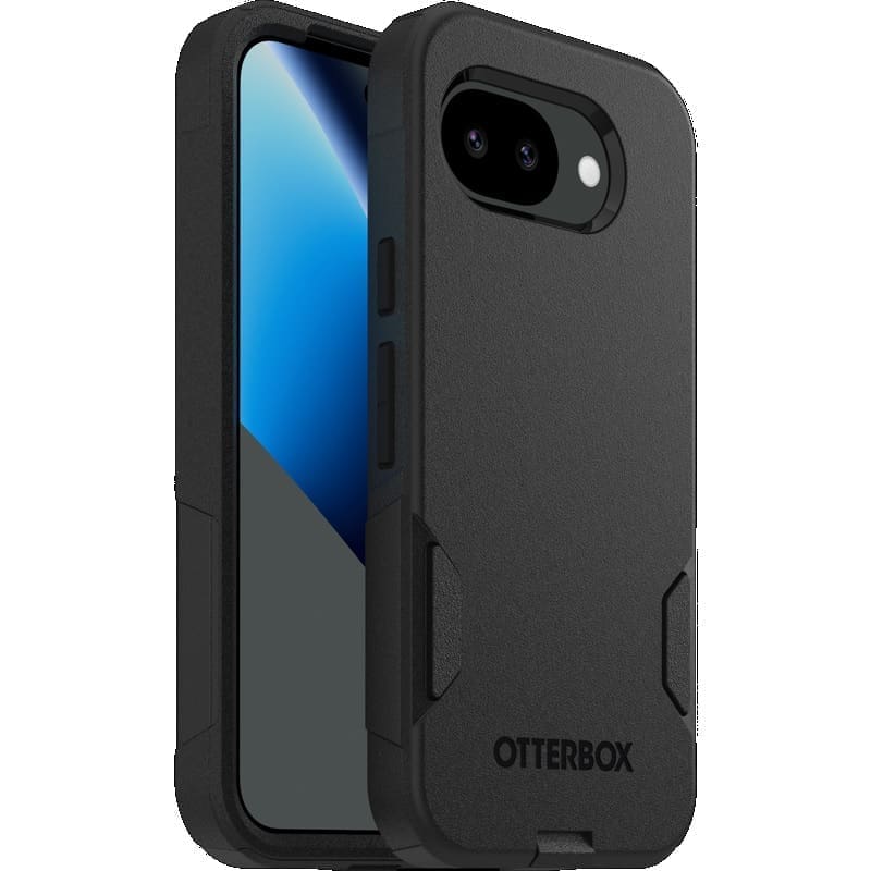 OtterBox React Google Pixel 10A 5G (6.3") Case Black - (77-000215), Antimicrobial, DROP+ 3X Military Standard,Raised-Edges,7 Years Warranty