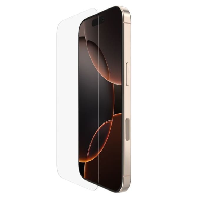 Belkin ScreenForce UltraGlass 2 Apple iPhone 17/ iPhone 16 Pro (6.3") Screen Protector - Clear (OVA157fq), Drop Protection (2.2M), 2 Years Warranty