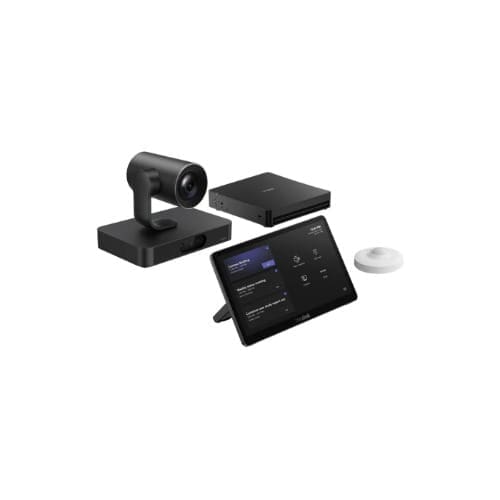 Yealink MVC860 Microsoft Teams Rooms on Windows, Medium and Large Meeting Rooms, MTR Kit, UVC86 4K Dual Camera, MCoreKit C5U, RoomSensor, *NO AUDIO*