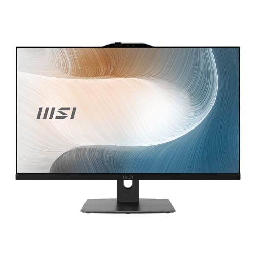 MSI Modern AM272P 1M-1218AU AIO Black, 27" Non-Touch, W11, i5-120U, Iris Xe, 64GB DDR5, M.2 NVMe, WiFi AX, USB-C, HDMI, webcam (LS)
