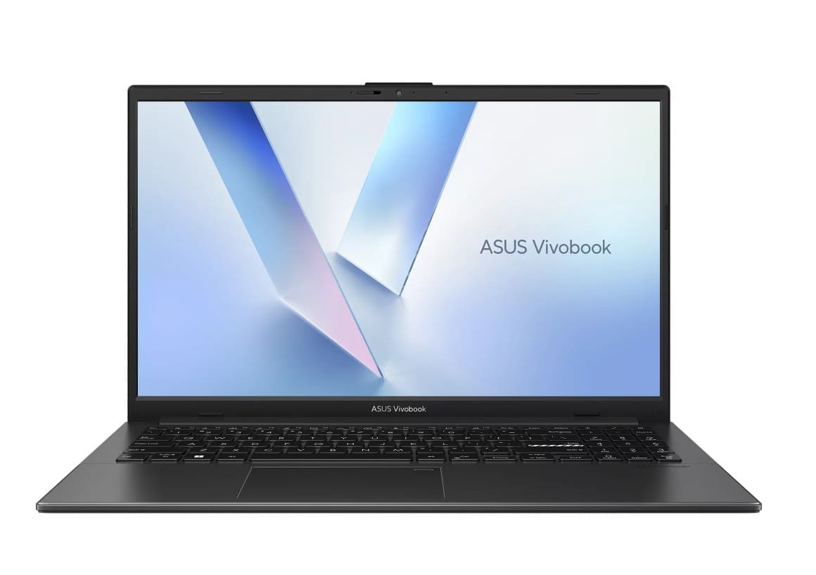 ASUS Vivobook Go 15 15.6" FHD 60Hz NT /Intel N150 (Intel Twin Lake) / LPDDR5 8GB / 512GB UFS / INT / Mixed Black / Win 11 Home / 1YW