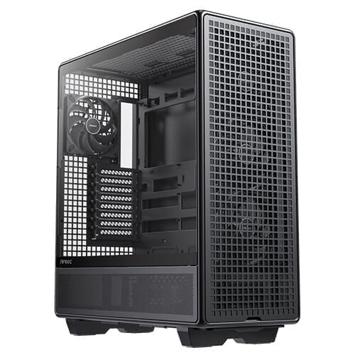 Antec 900 Full Tower Case, AI Workstation Gaming Chassis, Supports E-ATX/Threadripper Back-Connect MB, 6 PWM Fans Included, Type-C 10Gbps, 420mm