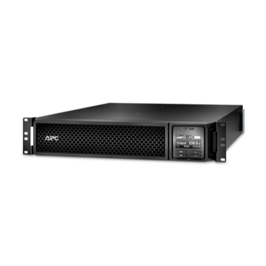 APC Smart-UPS 2200VA/1980W Online UPS, 2U Rackmount, 230V/16A Input, 2x IEC C19 8x IEC C13 Outlets, Lead Acid Battery, W/ Rail Kit
