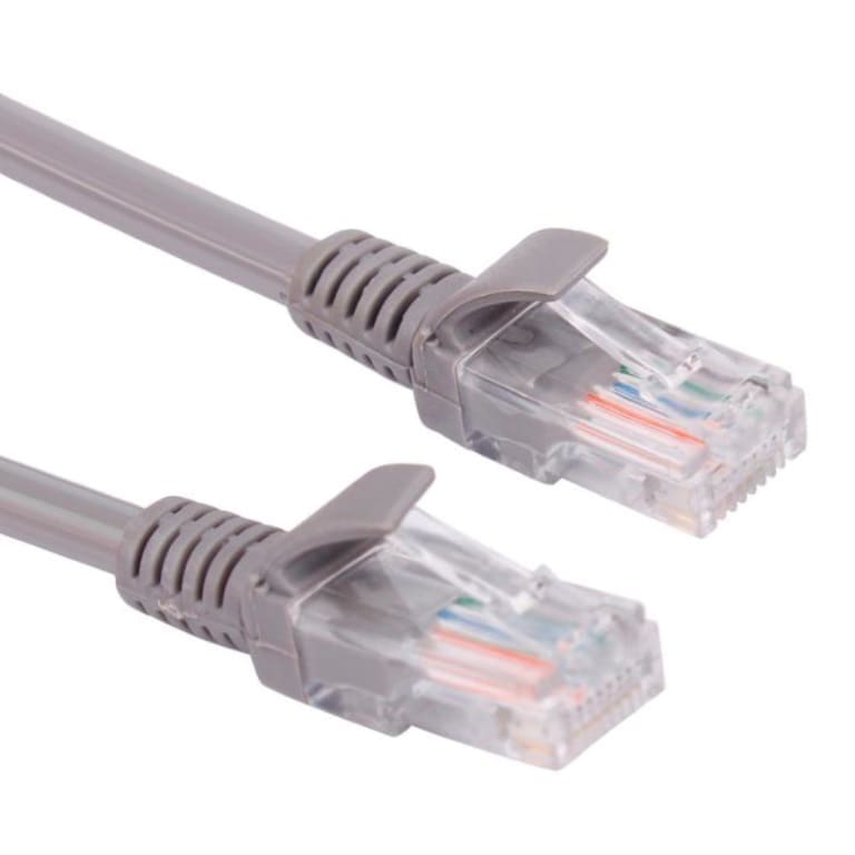 Hypertec 0.5m CAT5 RJ45 LAN Ethenet Network Grey Patch Lead (LS)