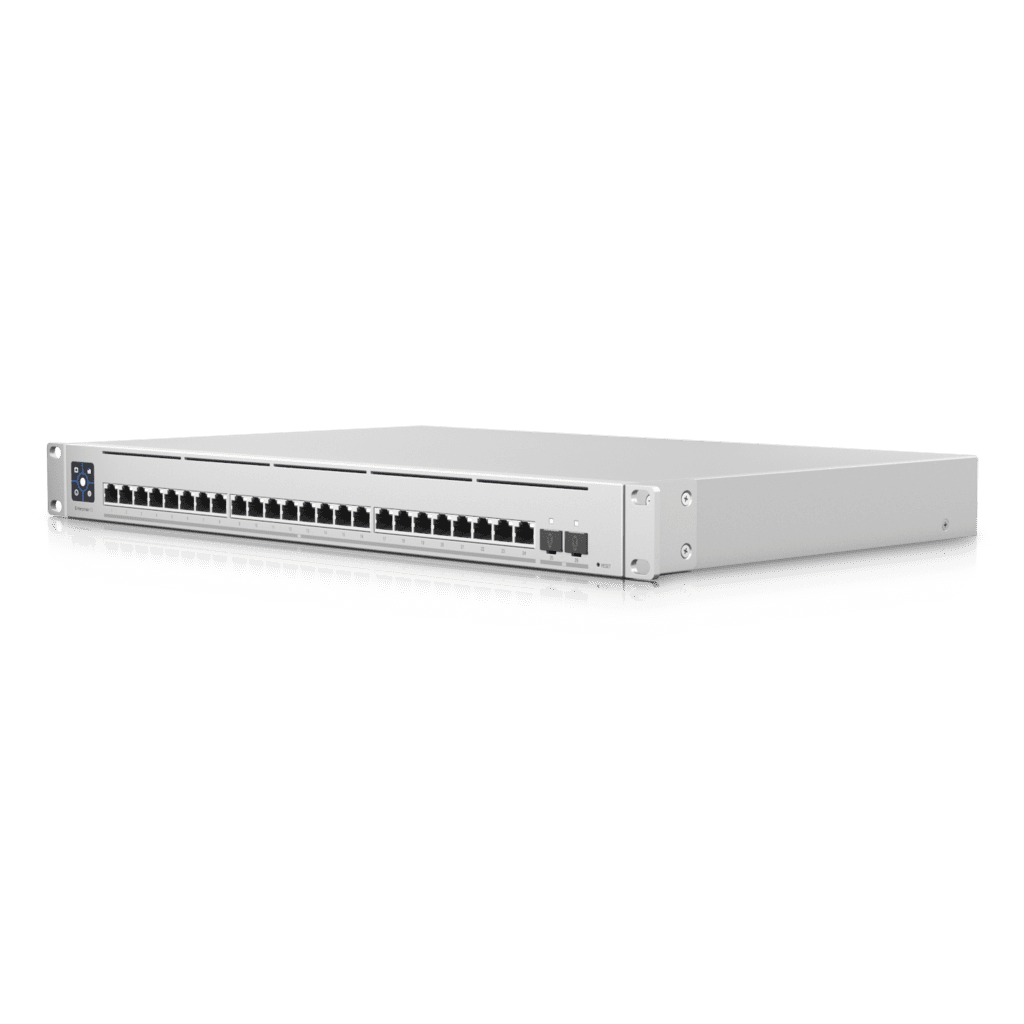 Ubiquiti Switch Enterprise 24-port Switch 24x10GbE Ports, 2x 25G SFP28 Ports For Uplinks, Managed Layer 3 Switch,