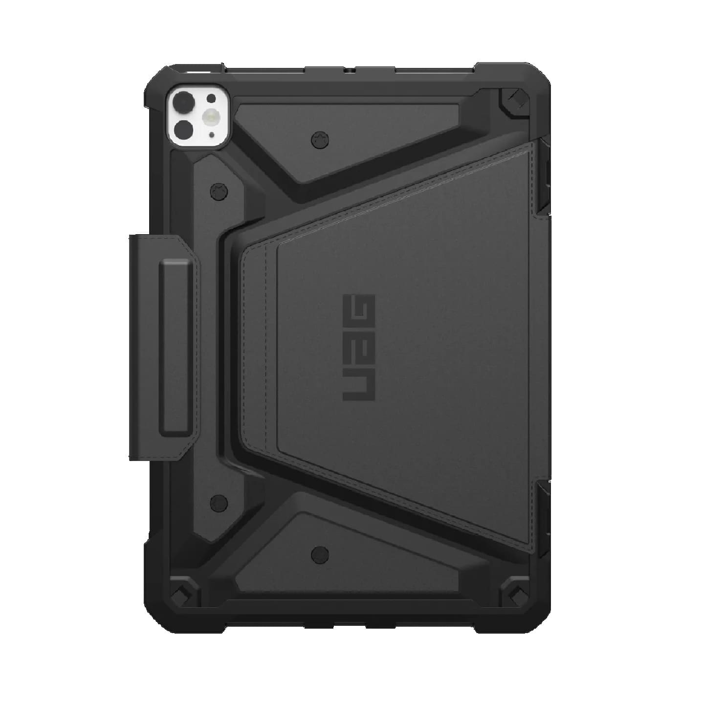 UAG Metropolis SE Apple iPad Pro (13") (M5/M4) (8th/7th Gen) Folio Rugged Case - Black (124476114040), DROP+ Military Standard, 10 Years Warranty