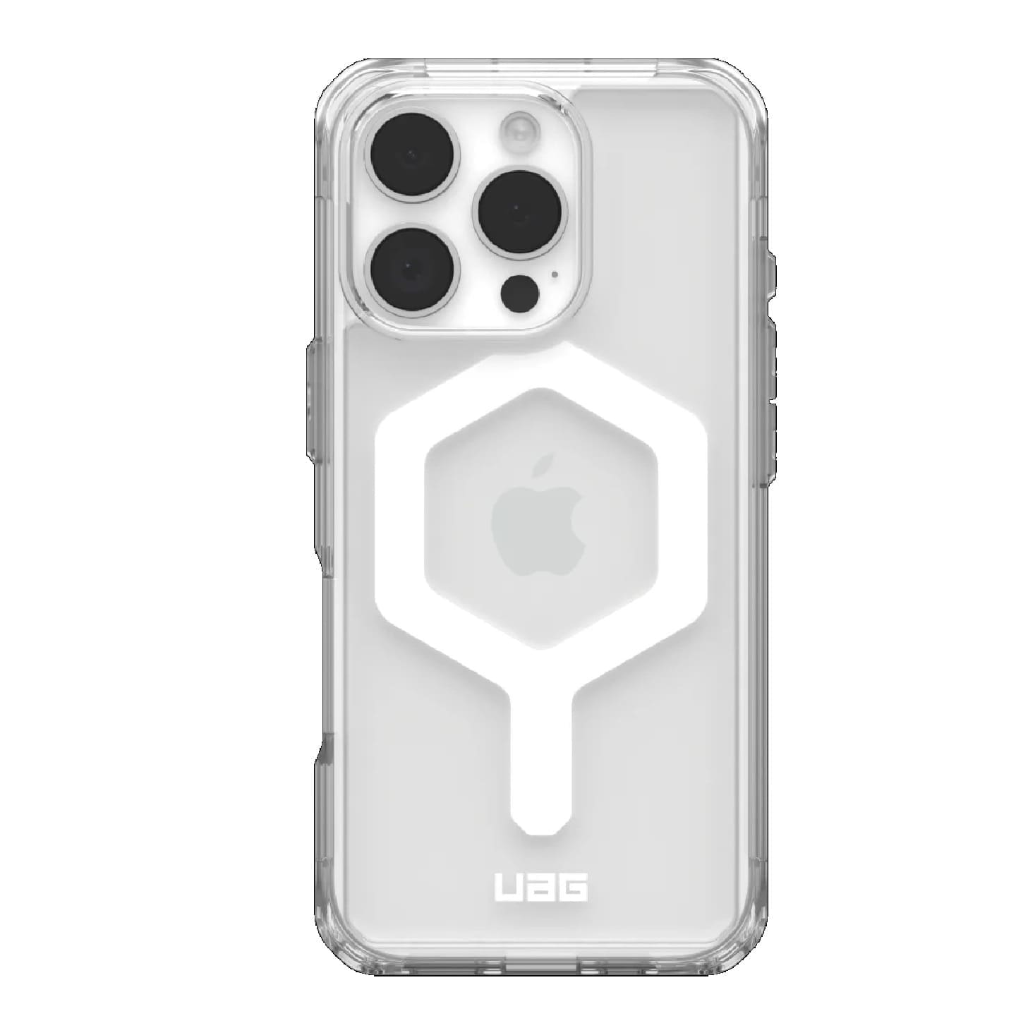UAG Plyo MagSafe Apple iPhone 16 Pro Max (6.9") Rugged Case - Ice/White (114481114341), 16ft. Drop Protection (4.8M), Armored Shell, 10 Years Warranty