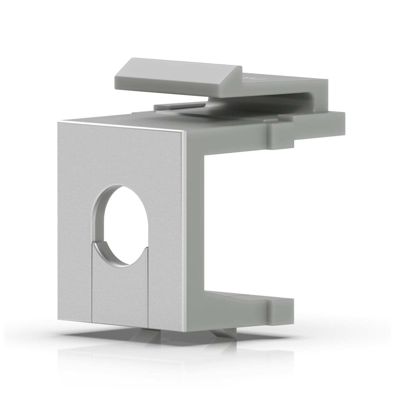 Ubiquiti Keystone Blank Insert Pass-Through, 12-Pack,Cover Unused Ports On Blank Keystone Patch Panel, Clean Aesthetic Appearance