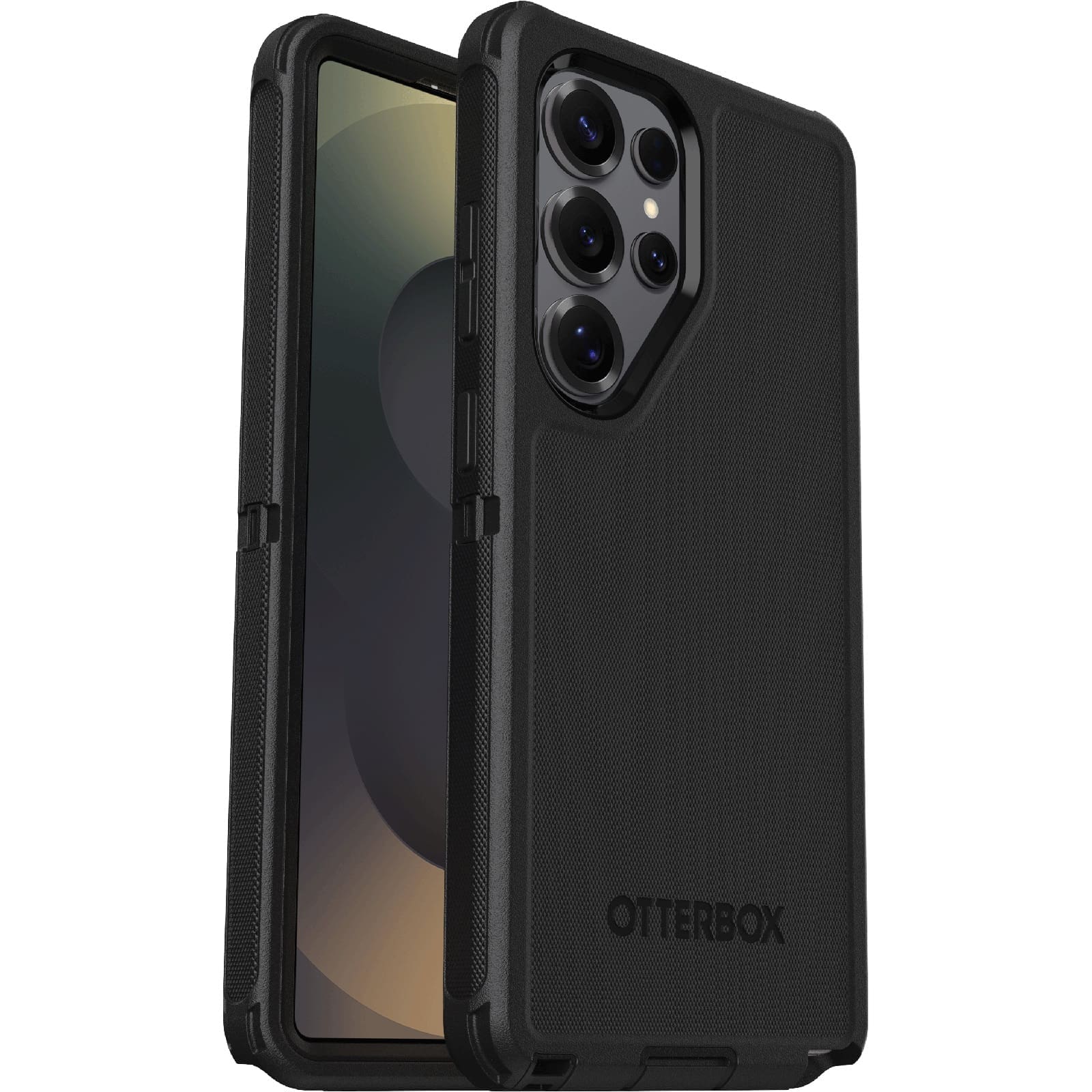 OtterBox Defender Samsung Galaxy S25 Ultra 5G (6.9") Case Black - (77-97479), DROP+ 7X Military Standard,Wireless Charging Compatible,7 Years Warranty