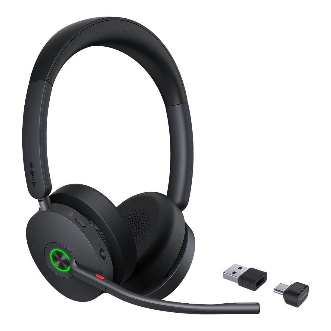 Yealink BH74 UC USB-C/A Bluetooth Headset, Active Noise Cancellation, 6 Mic, Acoustic Shield, Wireless range 50 m, talk time of up to 32 hours