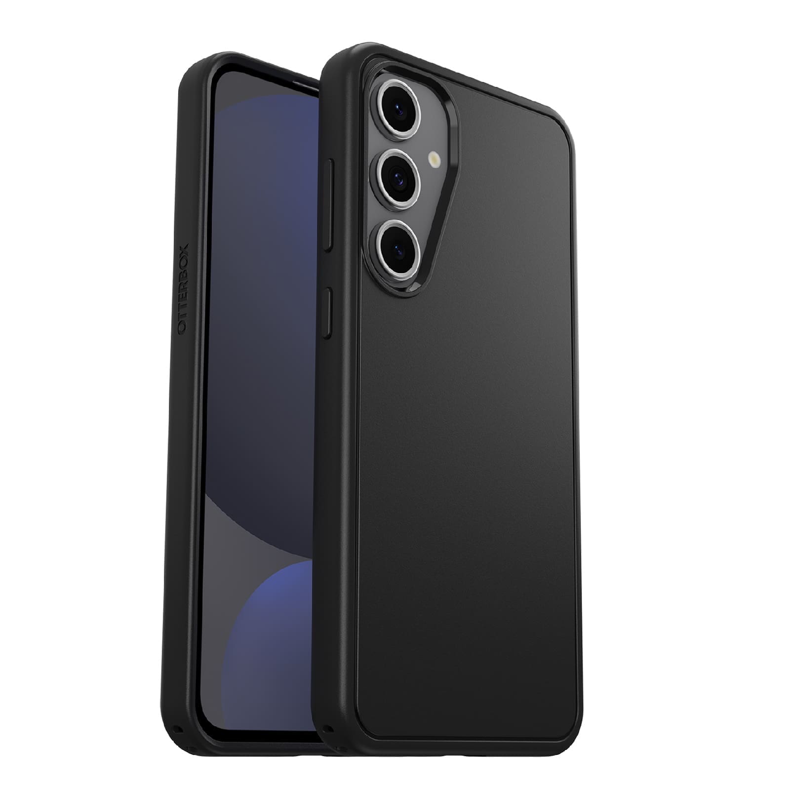 OtterBox Symmetry Samsung Galaxy S24 FE 5G (6.7") Case Black - (77-97072), Antimicrobial, DROP+ 3X Military Standard, Raised Edges, 7 Years Warranty