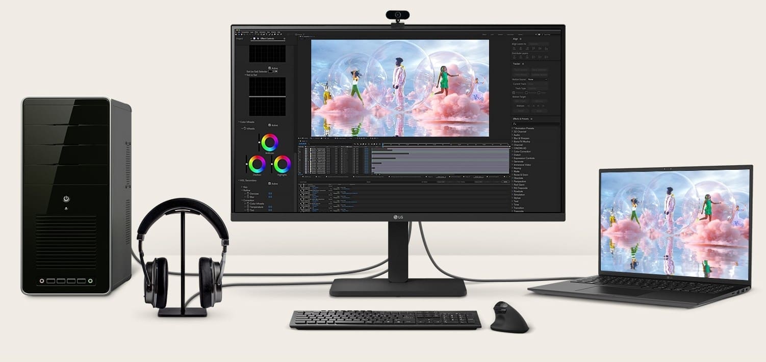 LG 27" IPS FHD 1920 x 1080 USB Type-C (PD 65W)100Hz 5ms,16:9 Tilt/Height/Swivel/Pivot (Bi-direction) adjustable stand Monitor