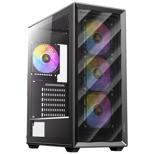 Antec AX85 ARGB ATX,mATX, 4x ARGB, 360mm Radiator Front, GPU 340mm. Mid-Tower Gaming Case