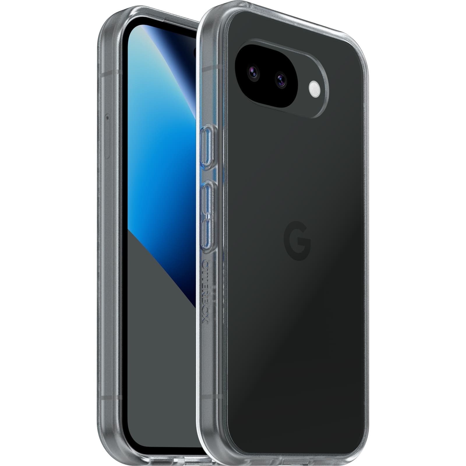 OtterBox React Google Pixel 10A 5G (6.3") Case Clear - (77-000217), Antimicrobial, DROP+ 3X Military Standard,Raised-Edges,7 Years Warranty