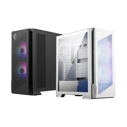 MSI MPG VELOX 300R AIRFLOW PZ WHITE, Mid-Tower Case, E-ATX / ATX / M-ATX / ITX, 7x Expansion Slots, 1x USB-C, 1x Audio, 4x 2.5", 1x3.5"