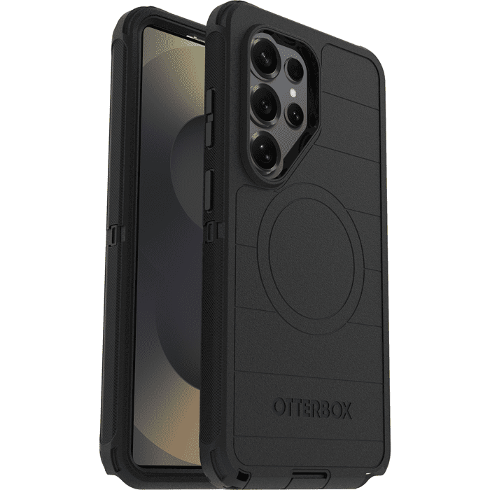 OtterBox Defender Pro Magnets Samsung Galaxy S26 Ultra 5G (6.9") Case Black - (77-99859), DROP+ 7X Military Standard, Tri-Layer, 7 Years Warranty
