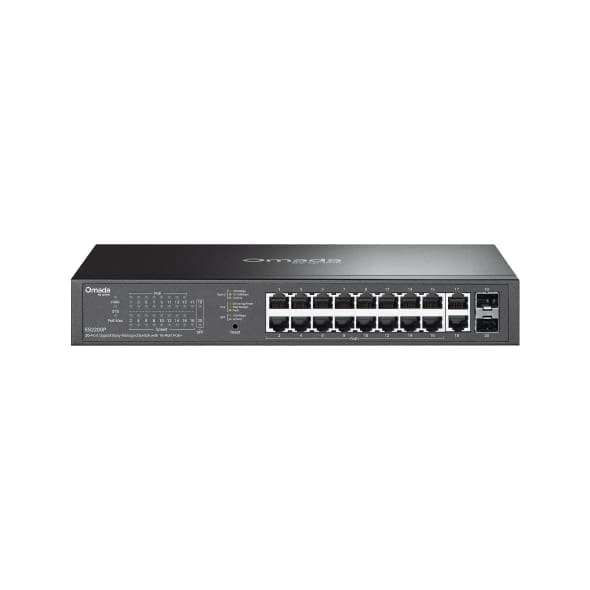 TP-Link ES220GP Omada 20-Port Gigabit Easy Managed Switch with 16-Port PoE+