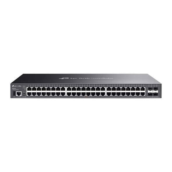 TP-Link SG5452X Omada 48-Port Gigabit Stackable Lite L3 Managed Switch with 4× 10G Slots