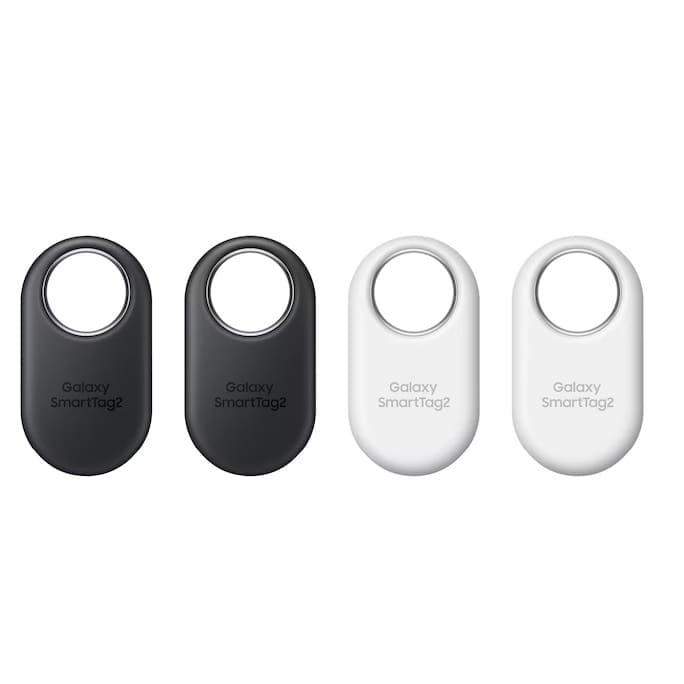 Samsung Galaxy SmartTag2 - Black/White(EI-T5600KWEGAU)*AU STOCK*,2xWhite, 2x Black, Bluetooth Tracker,1 Year Warranty