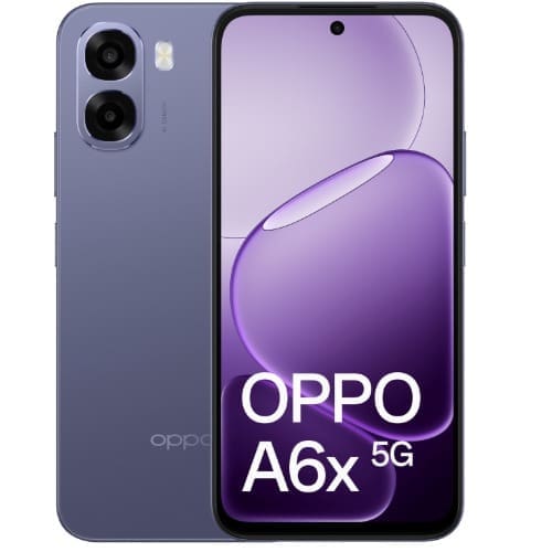 OPPO A6x 5G 128GB - Black Purple (CPH2783AU Black Purple)*AU STOCK*, 6.75", HD+, 120Hz, 4GB/128GB, 50MP/5MP, Dual SIM, 6100mAh, 2 Years Warranty