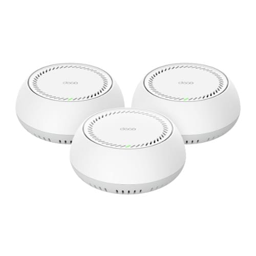 TP-Link Deco BE65-PoE(3-pack) BE11000 Whole Home Mesh Wi-Fi 7 System with PoE
