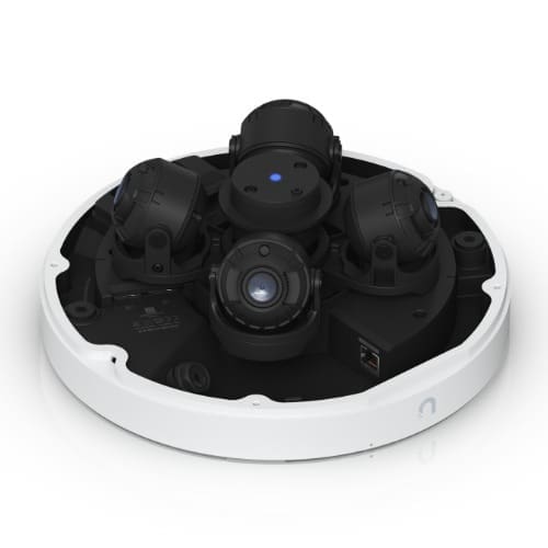 Ubiquiti AI Multi Sensor 4 White, All-weather 32MP multi-sensor camera, Multi-TOPS AI , 2.33× optical zoom, 360° IR cover, 4x independent lenses