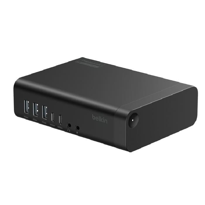 Belkin Connect Universal 16-Port Triple Display USB-C Dock - Black(INC029auBK),140W PD,10 Gbps ,Triple 4K@60Hz Display,3 Years Warranty